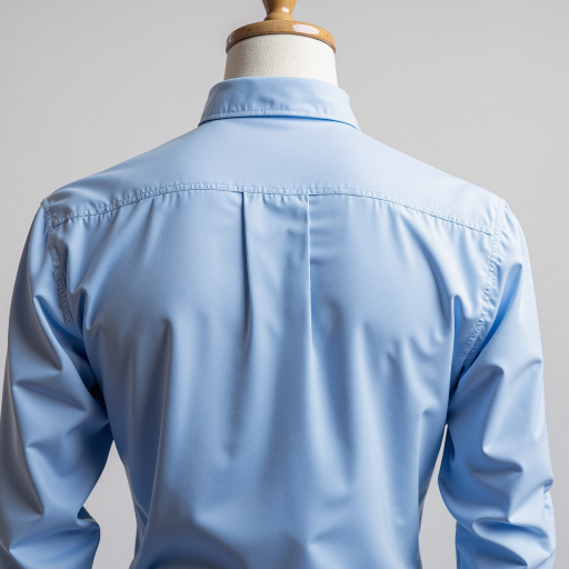 四十八岁左右中年男性头像,穿蓝色衬衫,黑色外套,表情温和专业,浅灰色背景